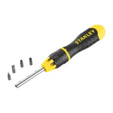 STANLEY - Multibit Ratchet Screwdriver &10 Bits STANLEY - Multibit Ratchet Screwdriver &10 Bits