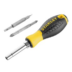 STANLEY - 6-Way Screwdriver Carded STANLEY - 6-Way Screwdriver Carded
