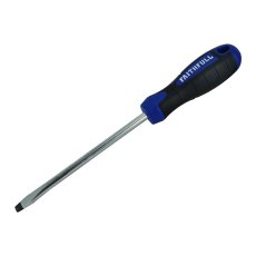 Faithfull - Soft Grip Screwdriver, Flared Slotted Faithfull - Soft Grip Screwdriver, Flared Slotted