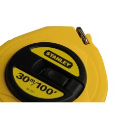 STANLEY - Closed Case Steel Long Tape 30m/100ft (Width 10mm) STANLEY - Closed Case Steel Long Tape 30m/100ft (Width 10mm)
