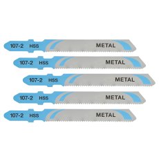 DEWALT - HSS Metal Cutting Jigsaw Blades Pack of 5 T118A DEWALT - HSS Metal Cutting Jigsaw Blades Pack of 5 T118A
