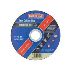 Faithfull - Inox Cutting Disc Faithfull - Inox Cutting Disc