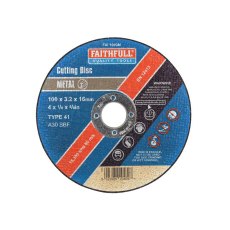 Faithfull - Metal Cut Off Disc Faithfull - Metal Cut Off Disc