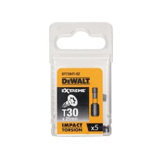 DEWALT - Impact Torsion Bits TX30 x 25mm (Pack 5) DEWALT - Impact Torsion Bits TX30 x 25mm (Pack 5)