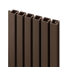 DuraPost Urban® 6ft Slatted Composite Boards (Pack of 2) - Sepia Brown DuraPost Urban® 6ft Slatted Composite Boards (Pack of 2) - Sepia Brown
