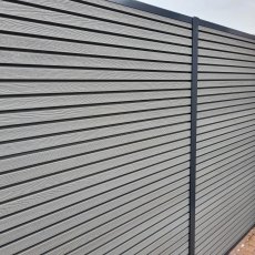 DuraPost Urban® 6ft Slatted Composite Boards (Pack of 2) - Light Grey DuraPost Urban® 6ft Slatted Composite Boards (Pack of 2) - Light Grey