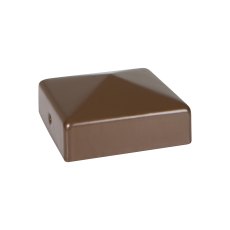 DuraPost® Post Cap With Bracket 75 x 75mm - Sepia Brown DuraPost® Post Cap With Bracket 75 x 75mm - Sepia Brown