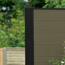 DuraPost® End/Corner Post - Black DuraPost® End/Corner Post - Black