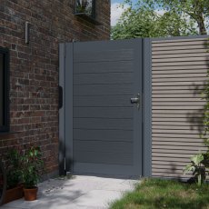 DuraPost® Aluminium Gate Frame - Anthracite Grey DuraPost® Aluminium Gate Frame - Anthracite Grey