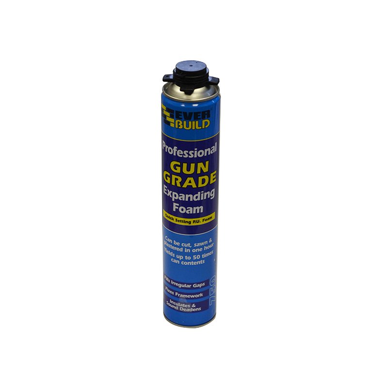 Everbuild Sika - Pro Gun Grade Expanding Foam 750ml | BM Steel