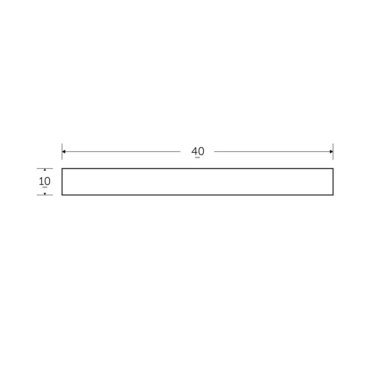 40 x 10mm Black Flats Light - BSEN10025-2 S275JR | BM Steel