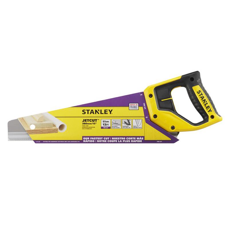 STANLEY - Jet Cut Fine Handsaw 380mm (16in) 11 TPI | BM Steel