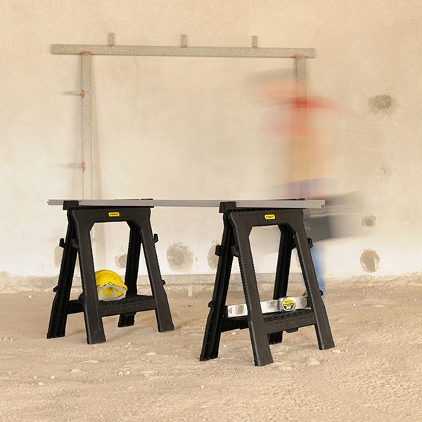 STANLEY - Folding Sawhorses (Twin Pack) | BM Steel