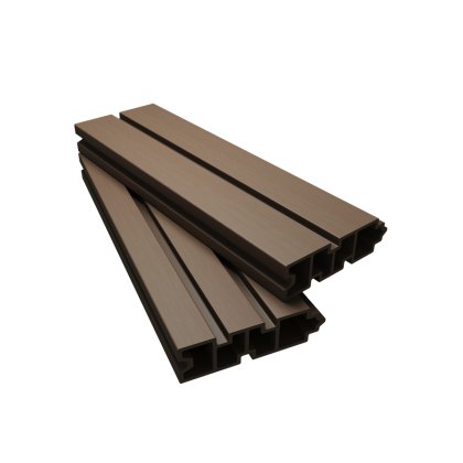 Ecoscape Clarity - Walnut Composite Fence Board Ecoscape Clarity - Walnut Composite Fence Board