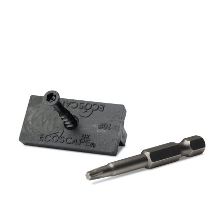 Ecoscape Decking - Hidden T-Clips with screws - Pack of 250 Ecoscape Decking - Hidden T-Clips with screws - Pack of 250