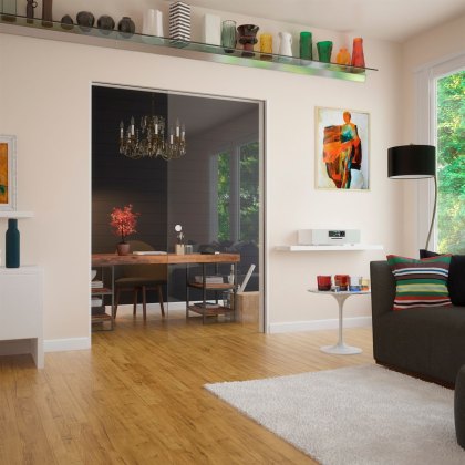 MUTO Comfort L 80 Complete Recessed Sliding Door Ceiling Set MUTO Comfort L 80 Complete Recessed Sliding Door Ceiling Set