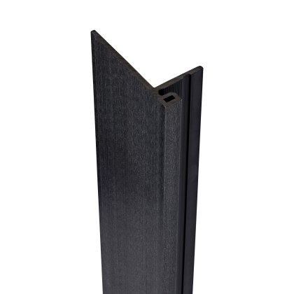 Ecoscape Forma - Midnight Composite Slatted Cladding Reveal Trim Ecoscape Forma - Midnight Composite Slatted Cladding Reveal Trim