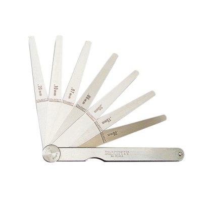 Starrett - Metric Feeler Gauge Set Starrett - Metric Feeler Gauge Set