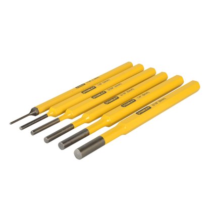 STANLEY - Parallel Pin Punch Set, 6 Piece STANLEY - Parallel Pin Punch Set, 6 Piece