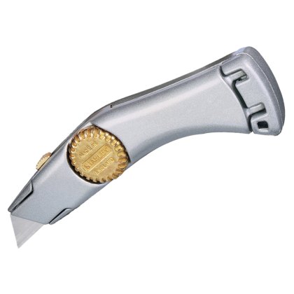 STANLEY - Retractable Blade Heavy-Duty Titan Trimming Knife STANLEY - Retractable Blade Heavy-Duty Titan Trimming Knife