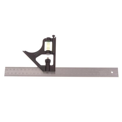 STANLEY - Combination Metal Square 300mm (12in) STANLEY - Combination Metal Square 300mm (12in)