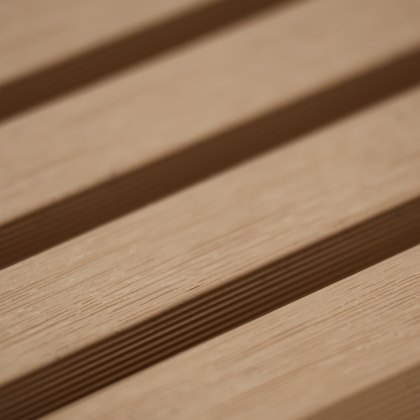 Classic Oak Composite Slatted Cladding XL Board