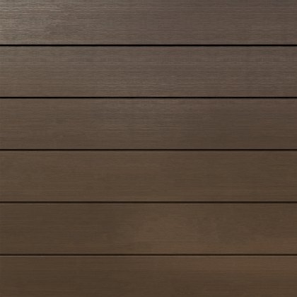 Ecoscape Forma - Havana Dark Brown Composite Panel Cladding Board