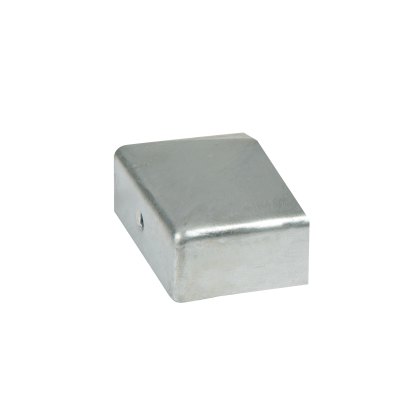 DuraPost® Half Post Cap With Bracket 75 x 37mm - Galvanised DuraPost® Half Post Cap With Bracket 75 x 37mm - Galvanised