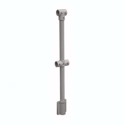 GRP Mid Post -Side Mount - Grey (RAL 7037) GRP Mid Post -Side Mount - Grey (RAL 7037)
