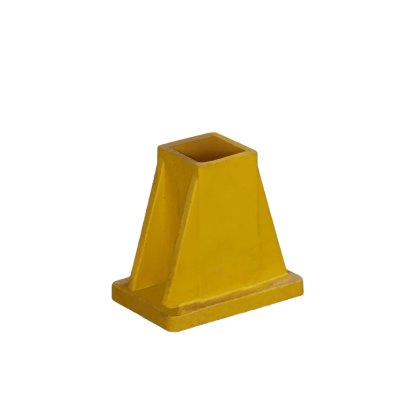 199 - Box Foot to suit 50mm GRP Box Profile - Yellow 199 - Box Foot to suit 50mm GRP Box Profile - Yellow