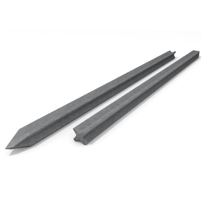 70 x 70mm Plastic Cross-Profile Spike - Grey 70 x 70mm Plastic Cross-Profile Spike - Grey