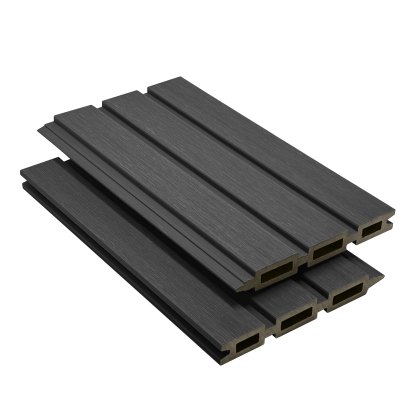 ScenicLiving Slatted Composite Fence Kit - Stone Grey ScenicLiving Slatted Composite Fence Kit - Stone Grey