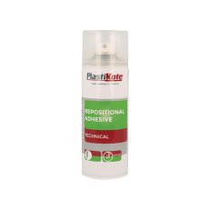 PlastiKote - Trade Repositional Spray Adhesive 400ml PlastiKote - Trade Repositional Spray Adhesive 400ml