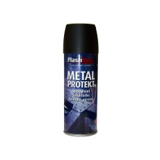 PlastiKote - Metal Protekt Spray Matt Black 400ml PlastiKote - Metal Protekt Spray Matt Black 400ml