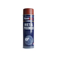 PlastiKote - Industrial Primer Spray Red Oxide 500ml PlastiKote - Industrial Primer Spray Red Oxide 500ml