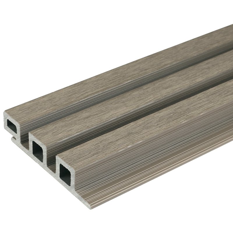 Ecoscape Forma - Silver Birch Composite Slatted Cladding Board