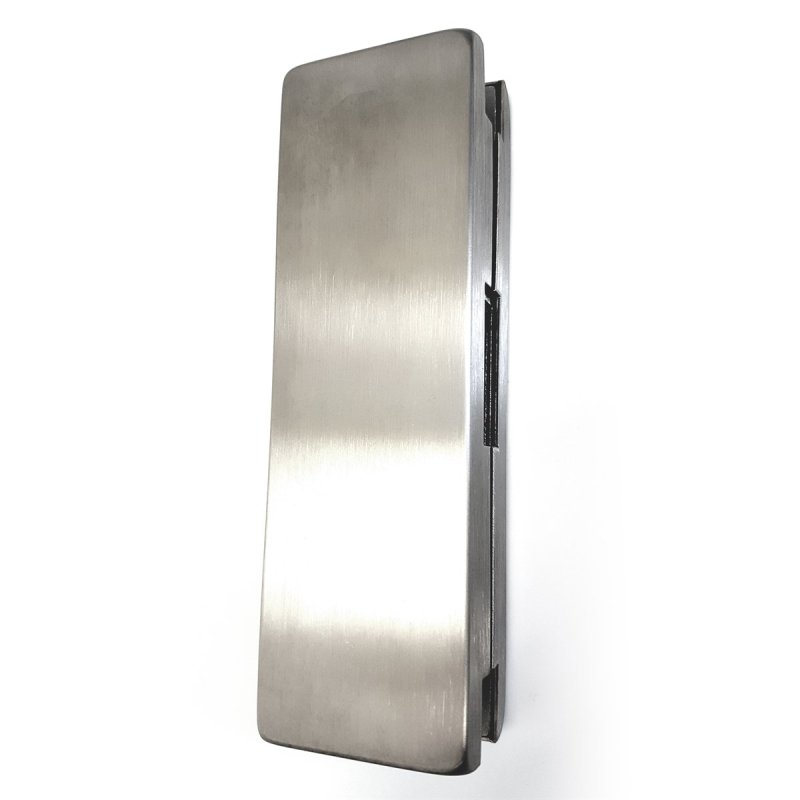 Eazygate Rectangular Keep Satin Finish 10mm Glass