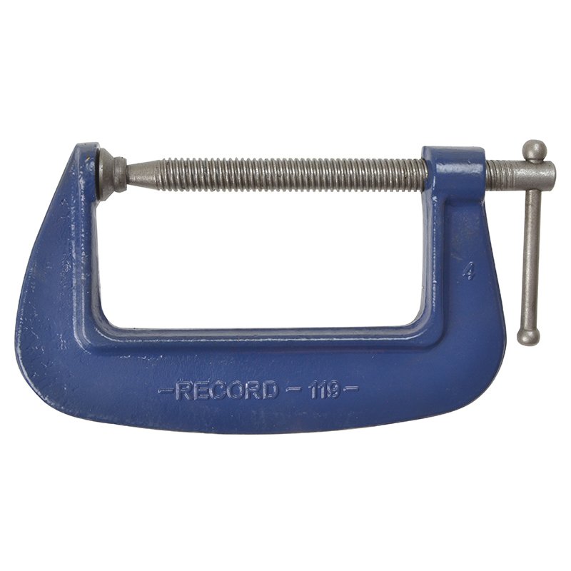 50mm (2in) IRWIN Record - 119 Medium-Duty G-Clamp