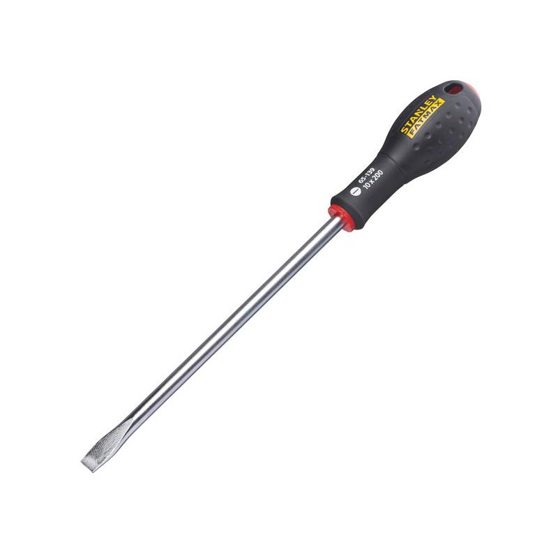 10.0mm x 200mm STANLEY - FatMax Screwdriver, Flared Slotted