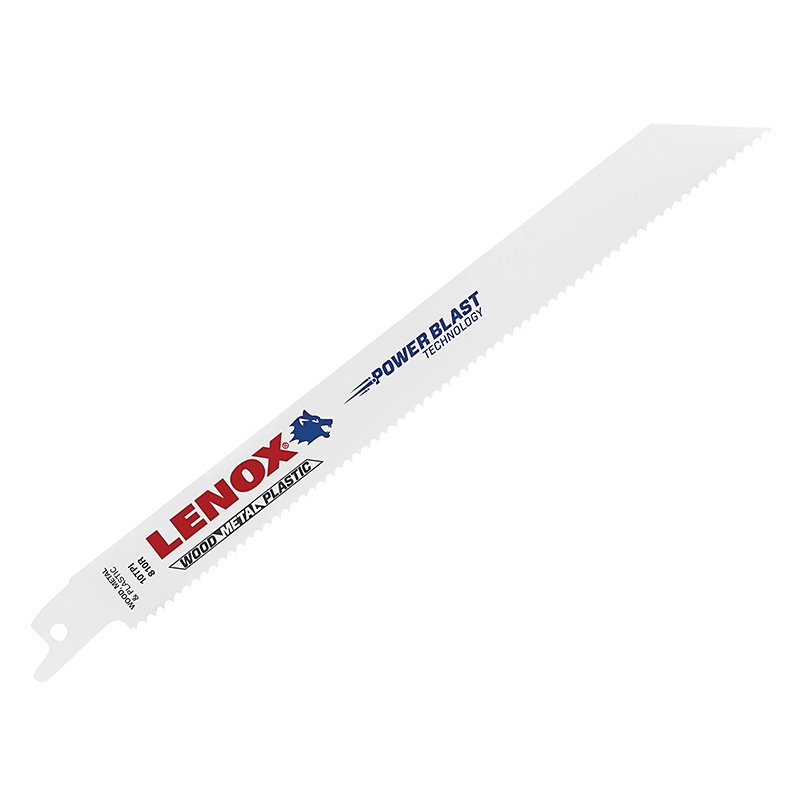 LENOX - 20580-810R General Purpose Reciprocating Saw Blade 200mm 10 TPI (Pack 5)