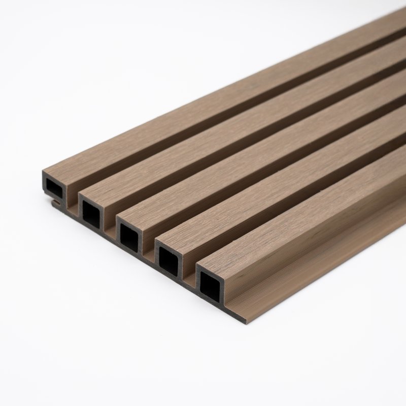 Clay Beige Composite Slatted Cladding XL Board