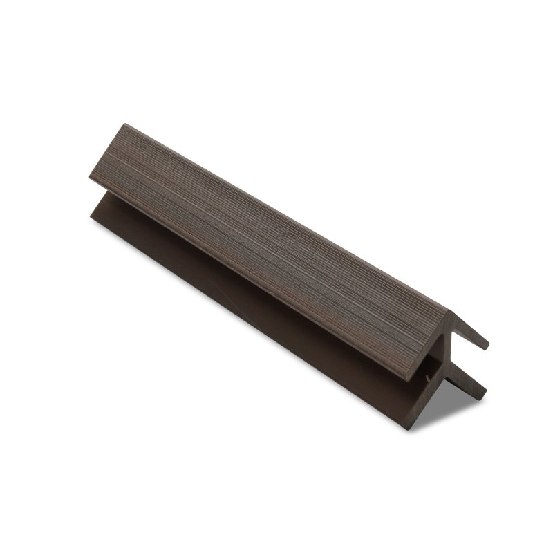 Ecoscape Ecoscape Forma - Havana Dark Brown External Corner Composite Cladding Trim