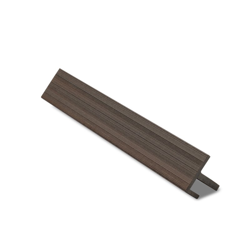 Ecoscape Ecoscape Forma - Havana Dark Brown F Shape Composite Cladding Trim