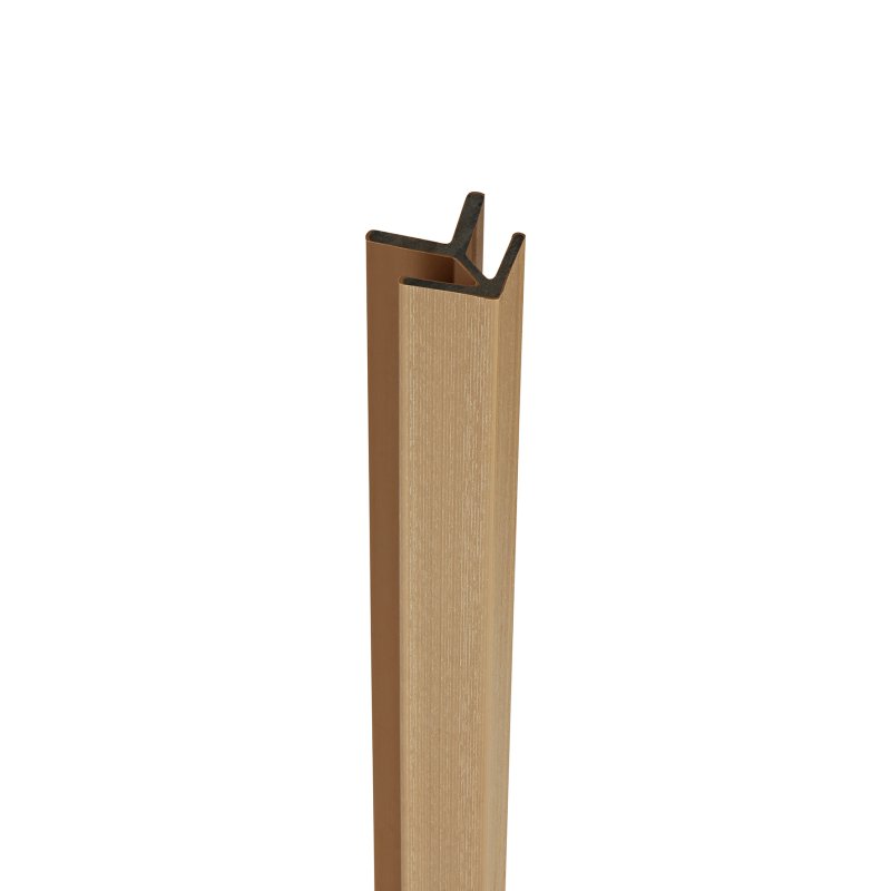 Ecoscape Ecoscape Forma - Natural Oak External Corner Composite Cladding Trim