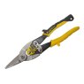 Yellow - Straight Cut 250mm (10in) STANLEY - Aviation Snips
