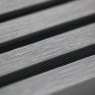 Ebony Black Composite Slatted Cladding XL Board