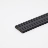 Ebony Black Composite Panel Cladding Flat Trim